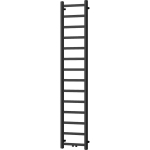 Mexen Bolt vonios radiatorius, 1800 x 400 mm, 406 W, juodas