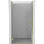 Du&scaron;o durys Mexen Lunar-B, kairė, 60 cm, transparent/gold