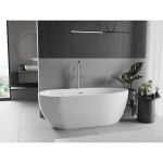 Vonia Mexen Eos, 170 x 75 cm, White + Brushed nickel persipylimas