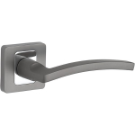 Vidaus durų rankena Kuchinox MADERA, KGD_500A, Graphite/Chrome