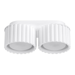 Sollux Lighting lubinis &scaron;viestuvas Aura 2, baltas