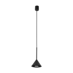 Pakabinamas &scaron;viestuvas Cono Mini Black, metalas, 1xgu10
