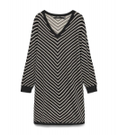 Vero Moda moteri&scaron;ka suknelė 10335228*01, juodas/baltas