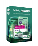 Rinkinys Astrid Multi Collagen moterims: dieninis kremas, 50 ml + naktinis kremas, 50 ml + lūpų balzamas, 4,8 g