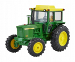 Tomy John Deere 4020 traktorius su kabina, metalinis modelis 1:32