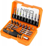 Neo Tools antgalių rinkinys 31 vnt. S2 plienas 1/4" Hex