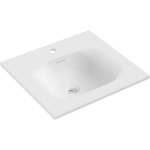 Praustuvas Mexen Vela, 51 x 46,5 cm, White matt