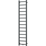 Mexen Bolt vonios radiatorius, 1800 x 400 mm, 406 W, antracito