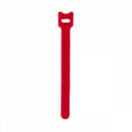 Daugiafunkciniai Velcro tvirtinimo dirželiai Bradas TC, 12 x 150 mm, 10 vnt, red