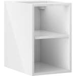 Mexen Box-A spintelė su lentyna, 30 cm, White glossy