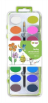 Akvatintiniai dažai "happy Color", 12 spalvų, Premium