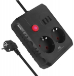 Maitinimo juostelė su 2 lizdais ir 3 Usb, 1.5m