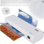 Laminator A4 Izoxis 4w1 su rinkiniu: trimeris, kampų suapvalintojas, 60 plėvelių