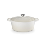 Le Creuset ketaus puodas Signature, 34 cm, 12 l, smėlio spalvos