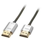 Lindy Cromo Slim Hdmi High Speed kabel, 3m