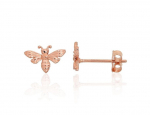 Auksiniai auskarai moterims Diamond Sky "Bee"