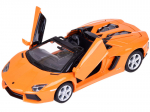 Model automobilio Lamborghini Aventador Roadster 1:32 su garsu ir &scaron;viesomis
