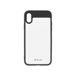 Tellur hibridinis matinis bumper dėklas Apple iPhone X/XS &ndash; juodas