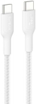 Belkin USB-C/USB-c Kabel 240W 1m geflochten, wei&szlig; CAB025hq1MWH