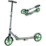 Tretroller, auk&scaron;čio reguliuojamas, galinis stabdys, sulankstomas, 100 kg apkrova, žalias