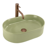 Pastatomas praustuvas REA VANDA PISTACHIO MATT 49x31x13