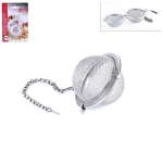 Arbatos infuzinis plieninis sietelis žolelių arbatai ruo&scaron;ti 4,5 cm