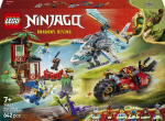 LEGO&reg; NINJAGO&reg; Nindzių transporto priemonės ir namelio medyje gynyba 71857