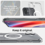 Spigen Ultra Hybrid MagSafe dėklas iPhone 16 Plus (baltas)