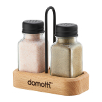 Domotti druskinės ir pipirinės rinkinys Temis Square, 3 vnt.