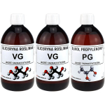 Glicerinas 2 vnt. glikolis 0,5 l rinkinys Chosa rudos spalvos