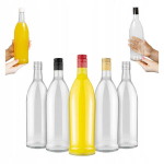 10x Stiklinės "iskra" buteliai 500ml &ndash; naminiams gėrimams