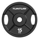 TUNTURI platininio ketaus svarelių plok&scaron;tė, 50 mm, 15 kg.