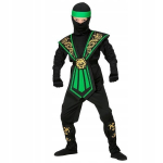 Kostiumas Ninja Žalias 158 cm Vaikams