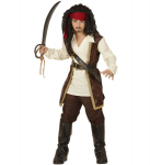 &bdquo;PIRATAS&ldquo; (paltas su mar&scaron;kiniais, kelnės, diržas, kardo juosta su sagtimi, galvos juosta, batų užvalkalai)