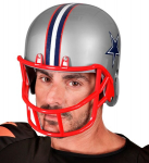 AMERICAN FOOTBALL HELMET hard plastic - adult size