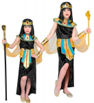 &bdquo;EGIPTO KARALIENĖ&ldquo; (suknelė, apykaklė su &scaron;ydu ir rankogaliais, diržas, galvos apdangalas)