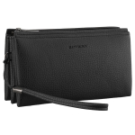 Vyri&scaron;ka odinė crossbody rankinė Rovicky, juoda AX18