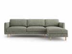 L formos mink&scaron;tas kampas Micadoni Home Eden, Moss Green Melange