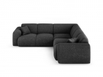 L formos mink&scaron;tas kampas Micadoni Home Nolio, Black