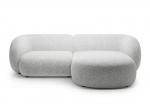L formos mink&scaron;tas kampas Micadoni Home Kate, Light Grey Melange