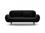 Dvivietė sofa Micadoni Poppy, Black