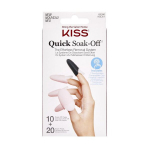 KISS Quick Soak Off 10 vienetų manikiūro pa&scaron;alinimo tamponų rinkinys - Pakartotinai naudojami, suderinami su jutikliniais ekranais