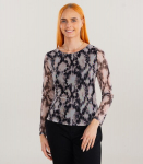 Hailys moteri&scaron;ka palaidinė KR44ISTY PL*7884, juodas/smėlio spalvos