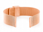 Apyrankė Pacific M6 Rosegold 18mm - Nerūdijančio plieno tinklelis