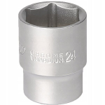 Lizdinis raktas Mjw 1/2" 25 mm, 6-kampis