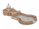 3D dėlionė St. Peter's Basilica Vatican, 68 d.