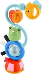 Fisher-Price jutiminis garsų žaislas kėdutei maitinimui su siurbtuku