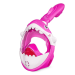 Vaiki&scaron;ka nardymo kaukė TSUNAMI SHARK (rožinės spalvos) &ndash; paprasta, smagi ir patogi naudoti