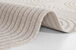 Elle Decoration bėżinis pliušinis kilimas 80x150 cm