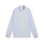 PUMA treniruočių vėjastriukė moterims W PUMA x HYROX Ultraweave Jacket - 52689847, pilka